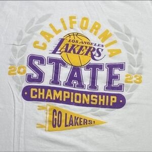 LA Los Angeles Lakers basketball promo shirt - 2023 Playoffs